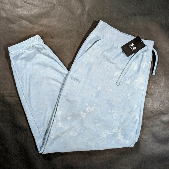 $85 Under Armour Men`s Journey Terry Joggers Fleece Sweatpants Size 2XL 40x30